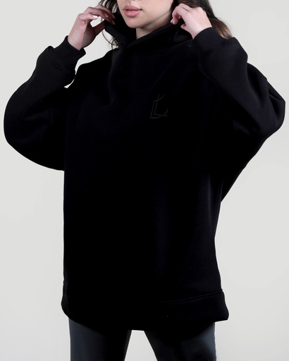 Back Slit Hoodie
